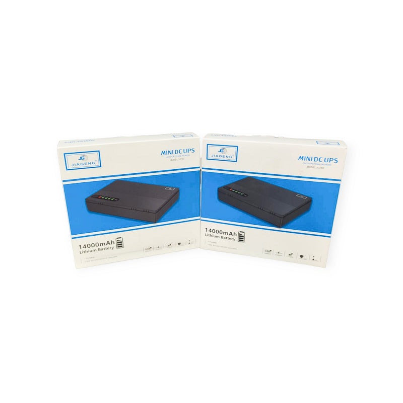 Jiageng JG766 14000Mah Mini UPS For Wifi Routers With POE Port - Little Tokyo SA