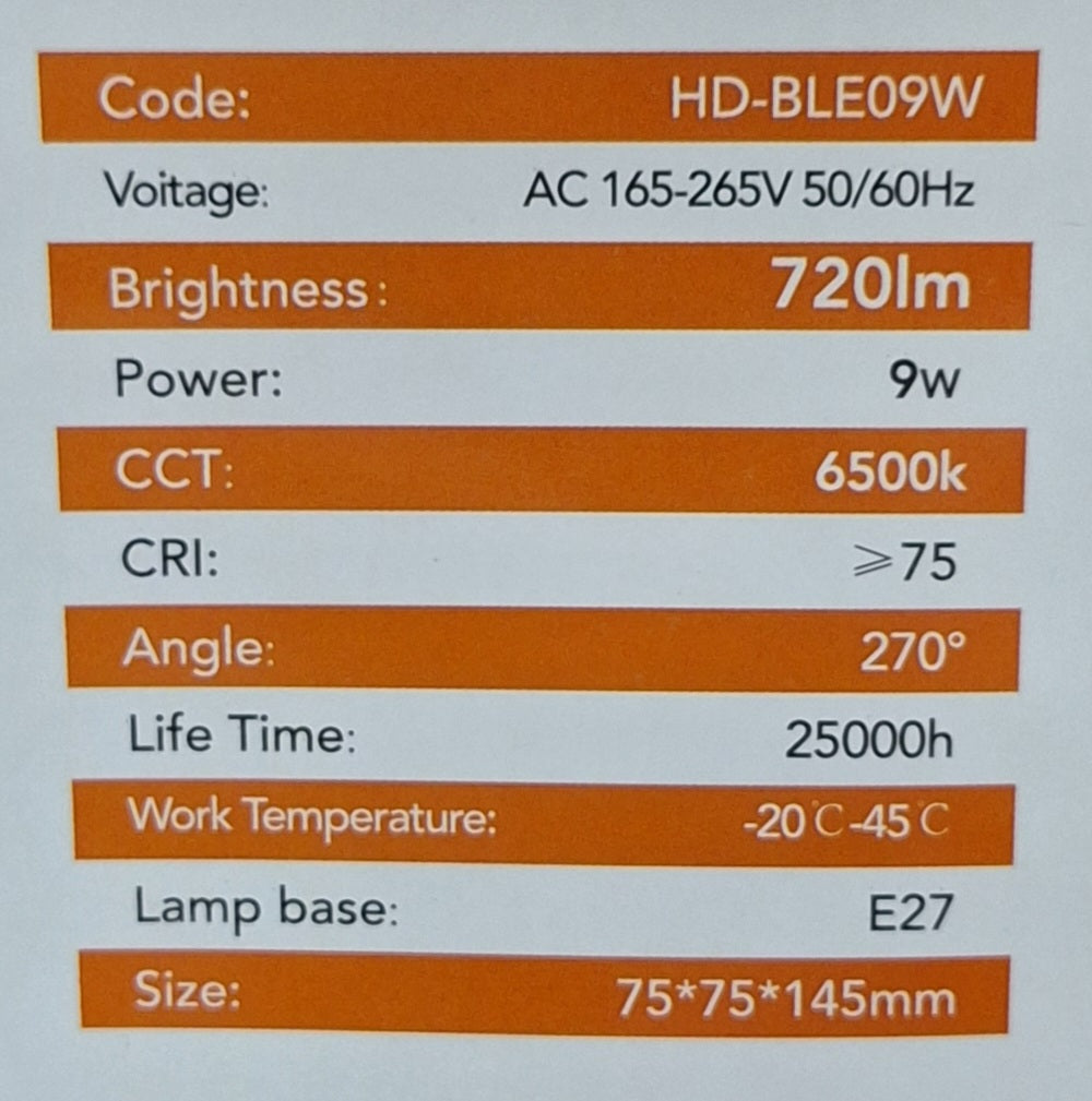 Energy-Efficient 9W LED Mosquito Killer Bulb for Pest-Free Living - Cool White E27