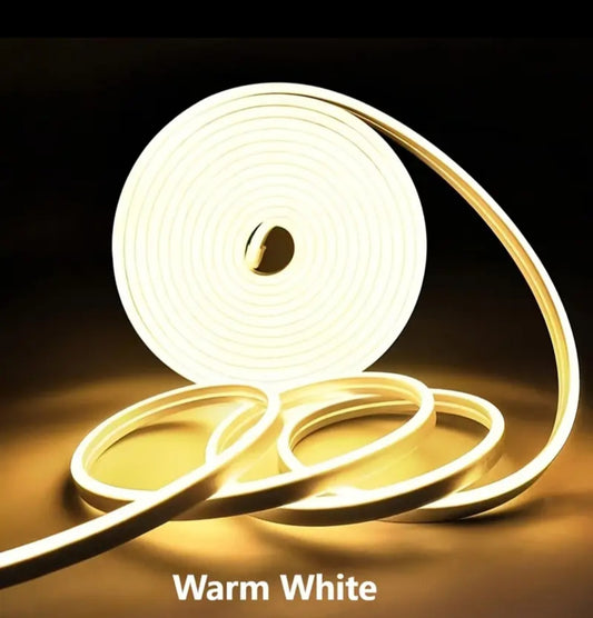 LED Neon Flex 12v 5m - Warm White - Little Tokyo SA
