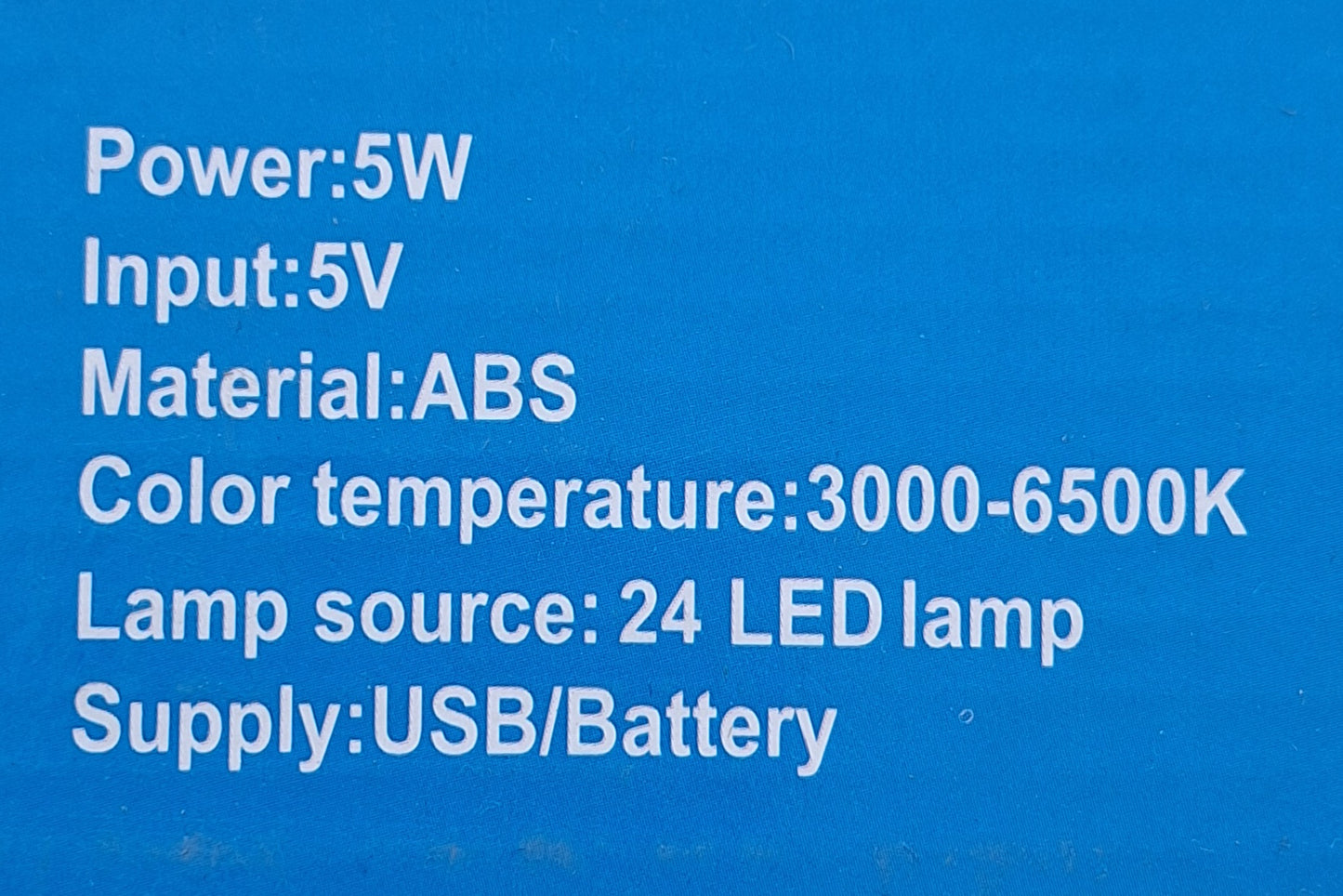 LED Table Lamp 5 watts - Touch Switch - Little Tokyo SA