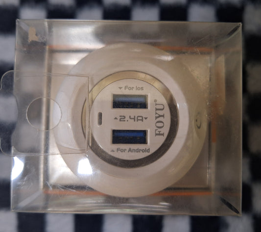 FOYU LED Touch Lamp + USB Charger 2.4A Output - Little Tokyo SA