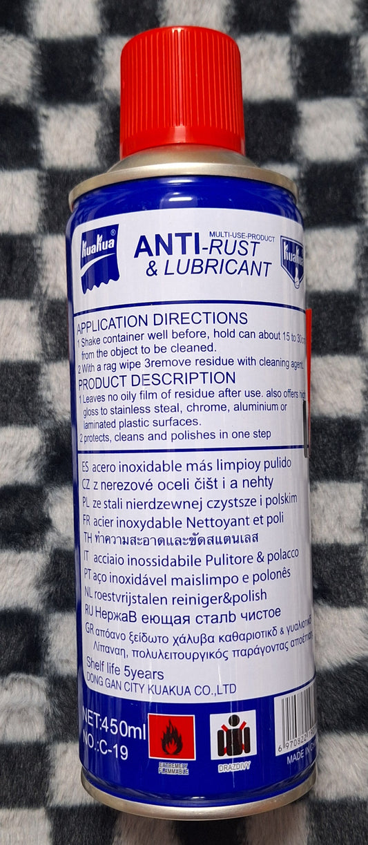 Multipurpose Lubrication Spray - 450ml - Little Tokyo SA
