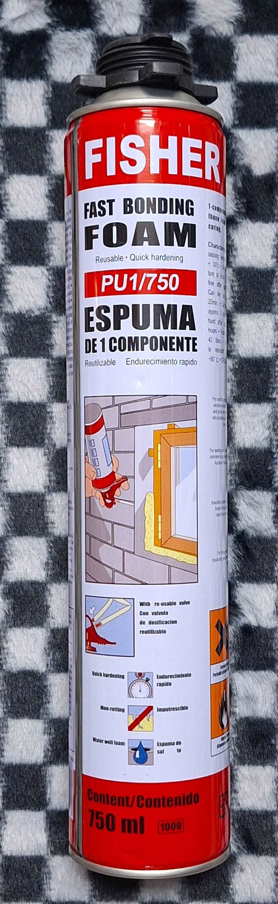 Fast & Reusable Bonding Foam - 750ml