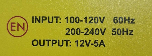 Buy the 12v 5Amp Power Supply for Reliable and Efficient Power Output