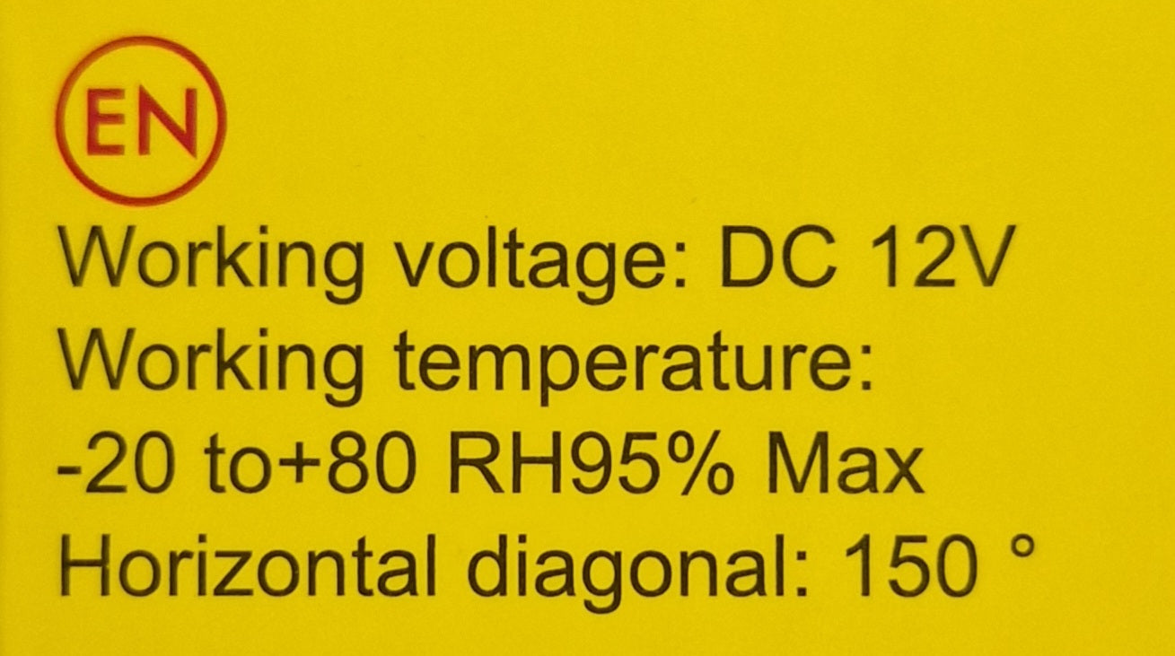 Andowl 1080P High Definition 600cm Reverse Camera