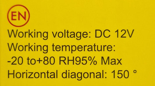 Andowl 1080P High Definition 600cm Reverse Camera