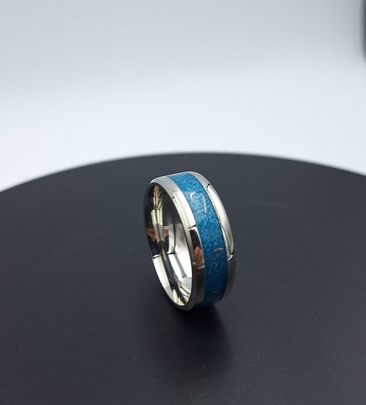 Stainless Steel 8mm Ring - Size 11