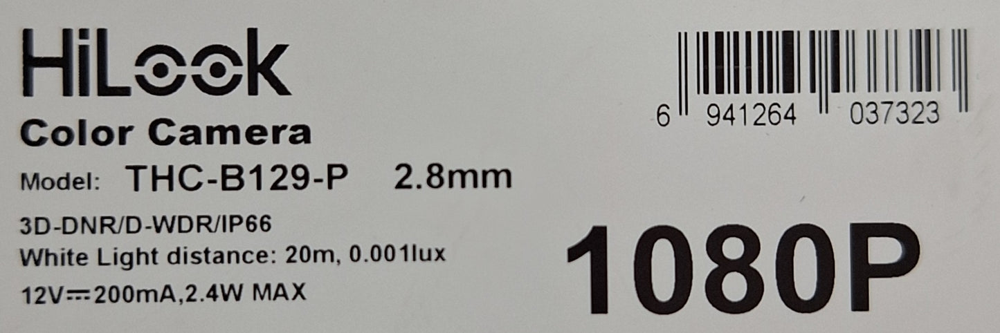 Hilook ColorVu Lite 1080P Camera