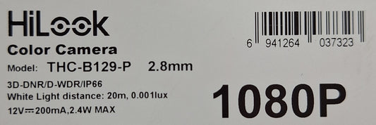 Hilook ColorVu Lite 1080P Camera
