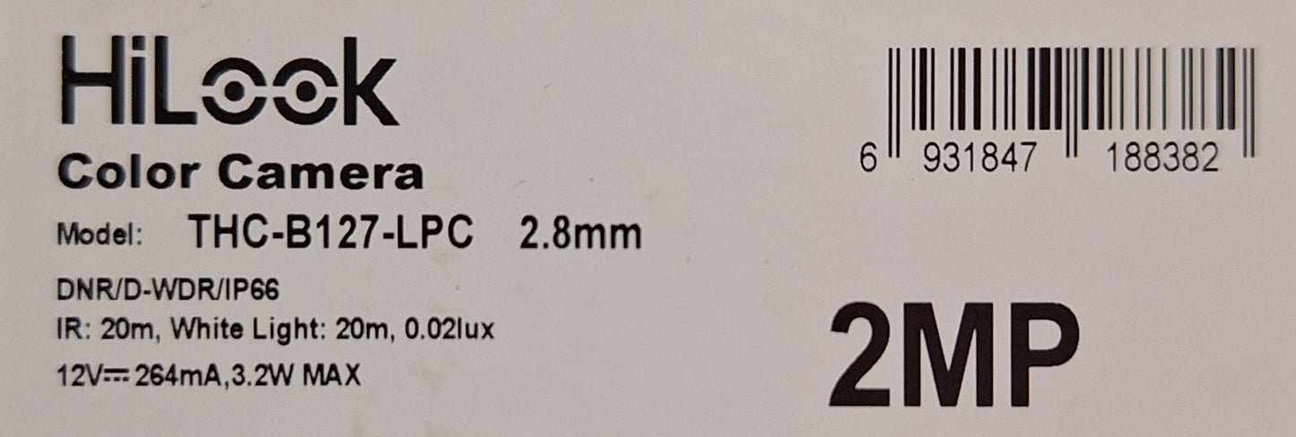 HiLook Turbo HD Color Camera - Smart Hybrid Light