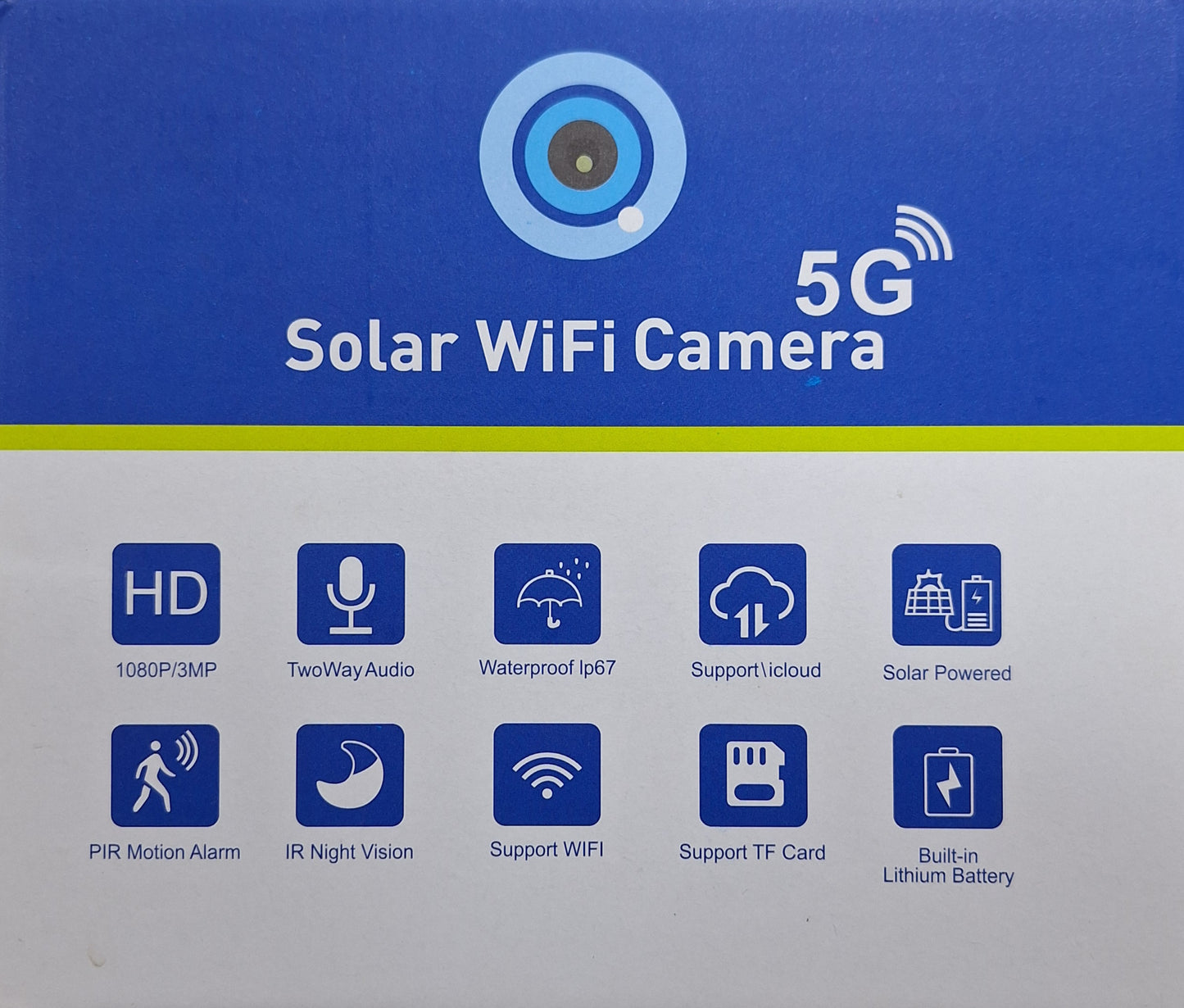 Lylu 5G Solar WiFi Camera
