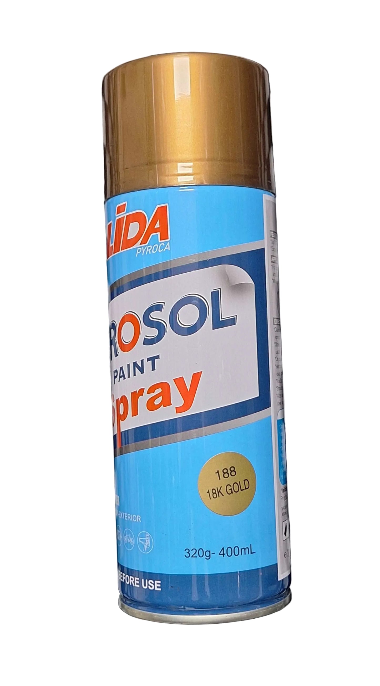 Spray Paint 188 18K Gold Spray Paint - 400ml