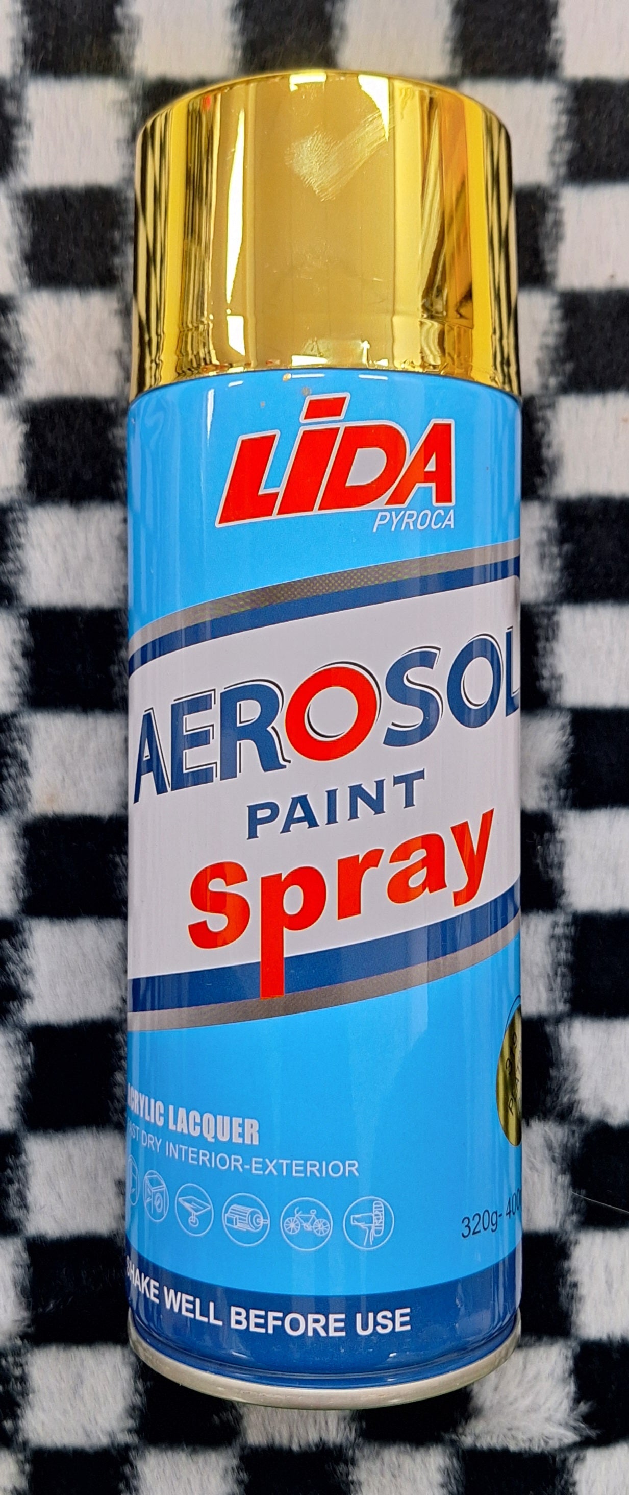 Spray Paint 319 Plating Gold Spray Paint - 400ml