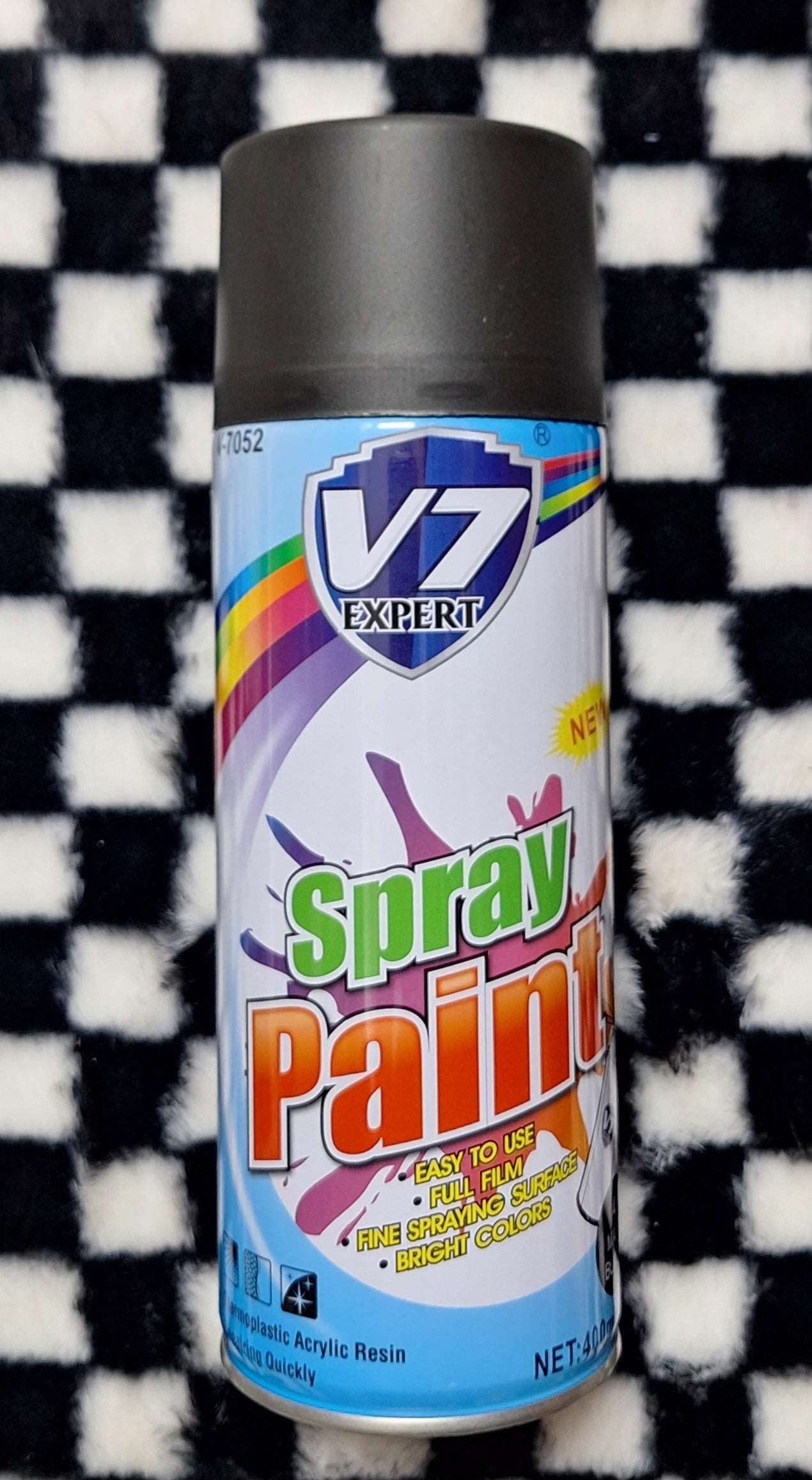 Spray Paint 4 Matt Black Spray Paint - 400ml