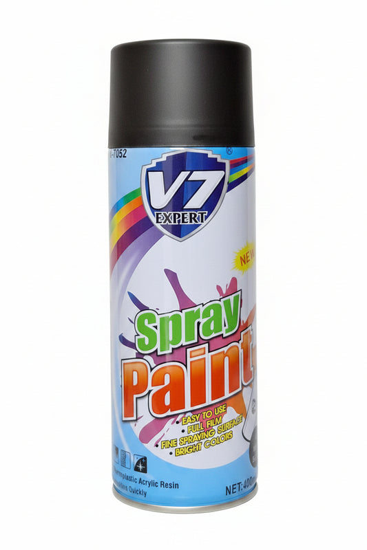 Spray Paint 4 Matt Black Spray Paint - 400ml