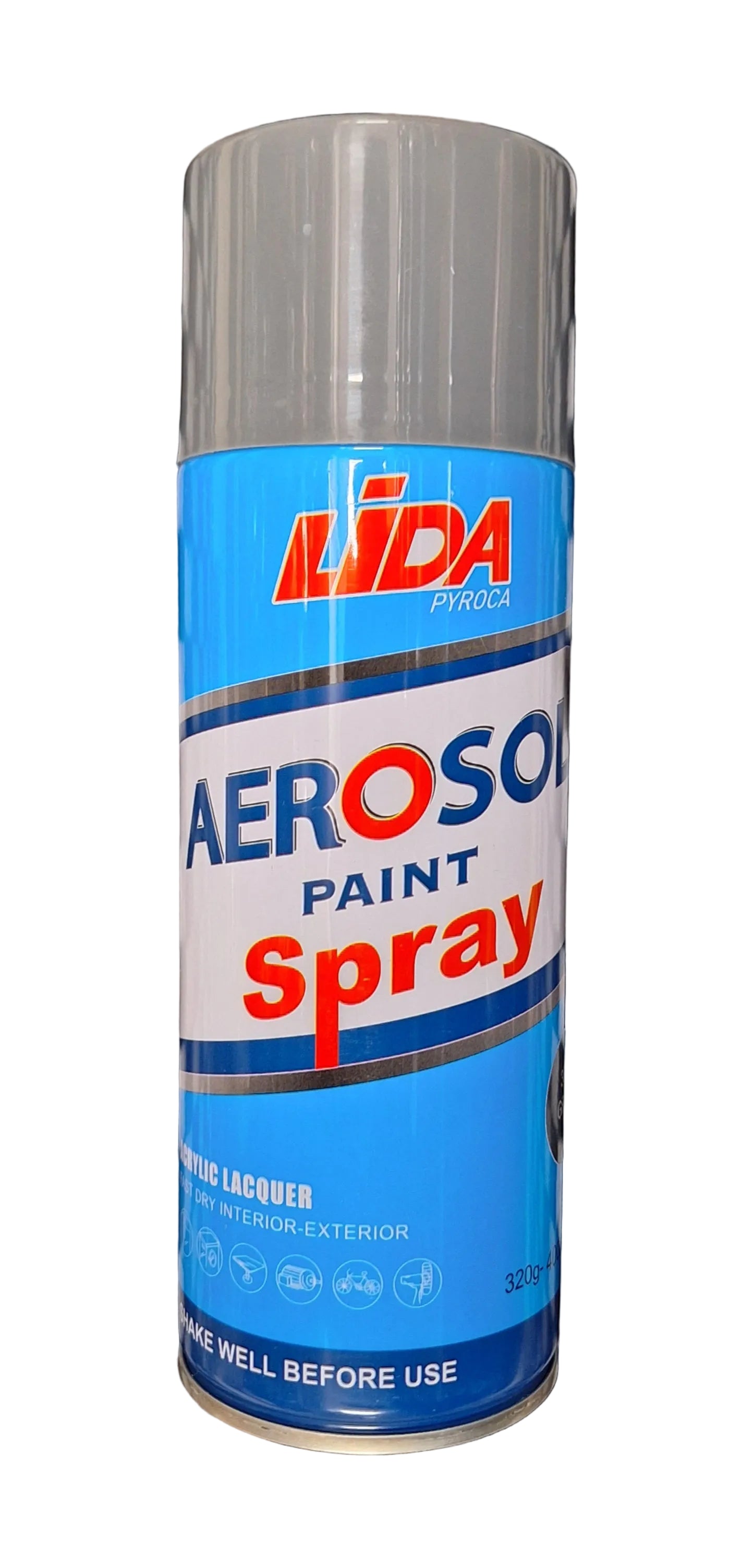 Spray Paint Lida 301 Grey All Purpose Spray Paint - 400ml