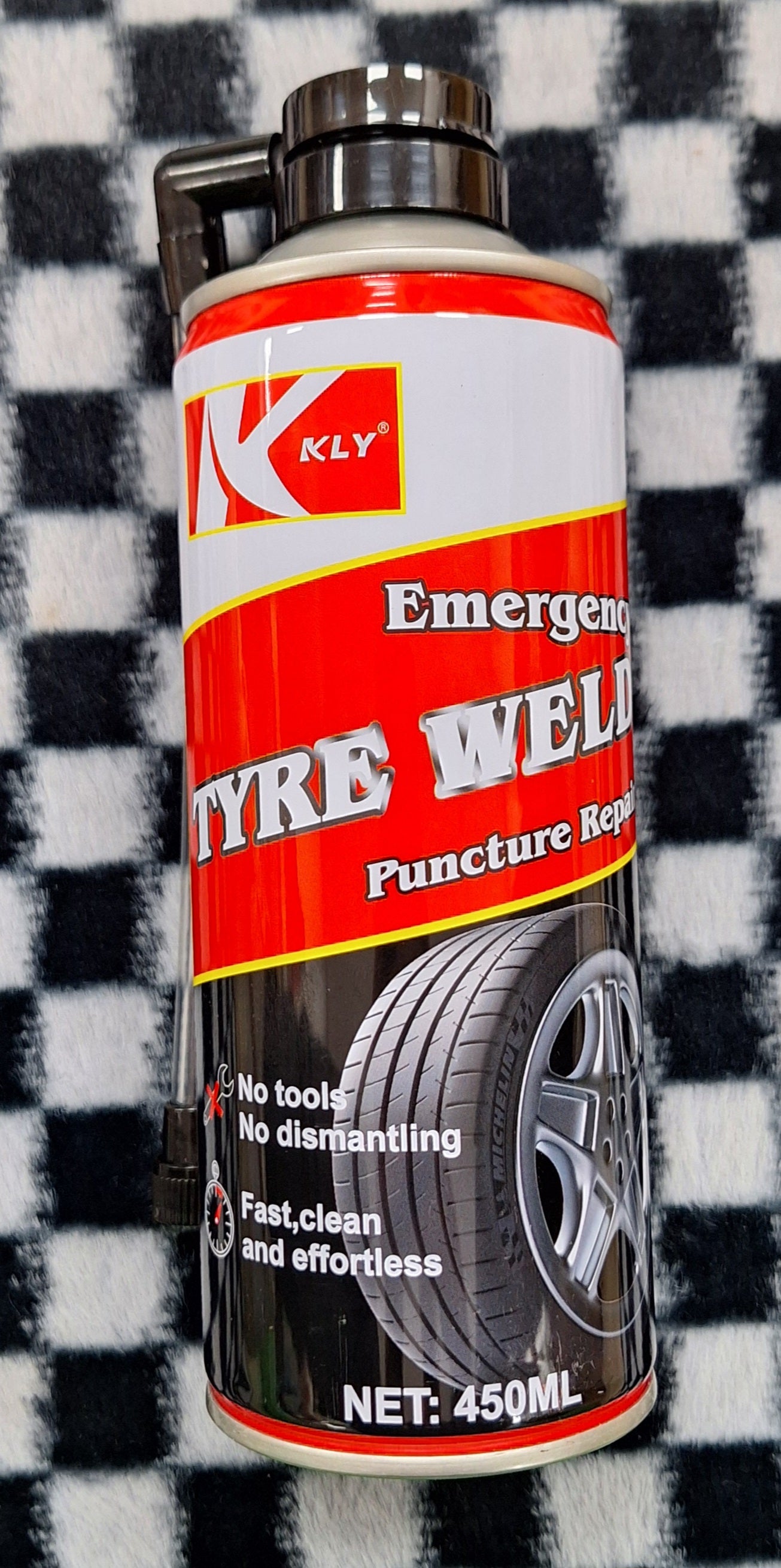Kly Emergency Tyre Weld Puncture Repair 450ml Little Tokyo SA