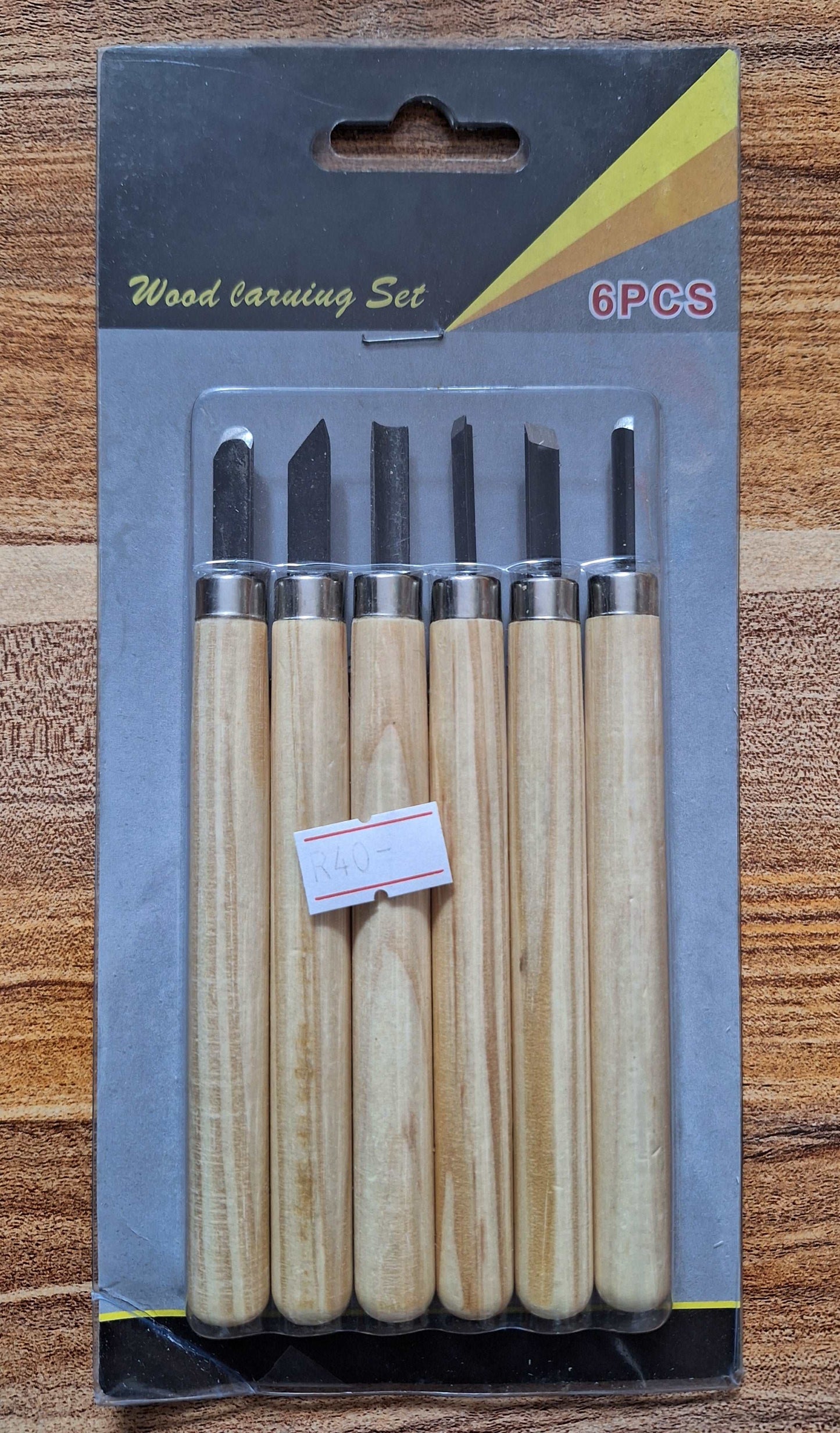 Wood Carving Set 6pc Wood Carving Set