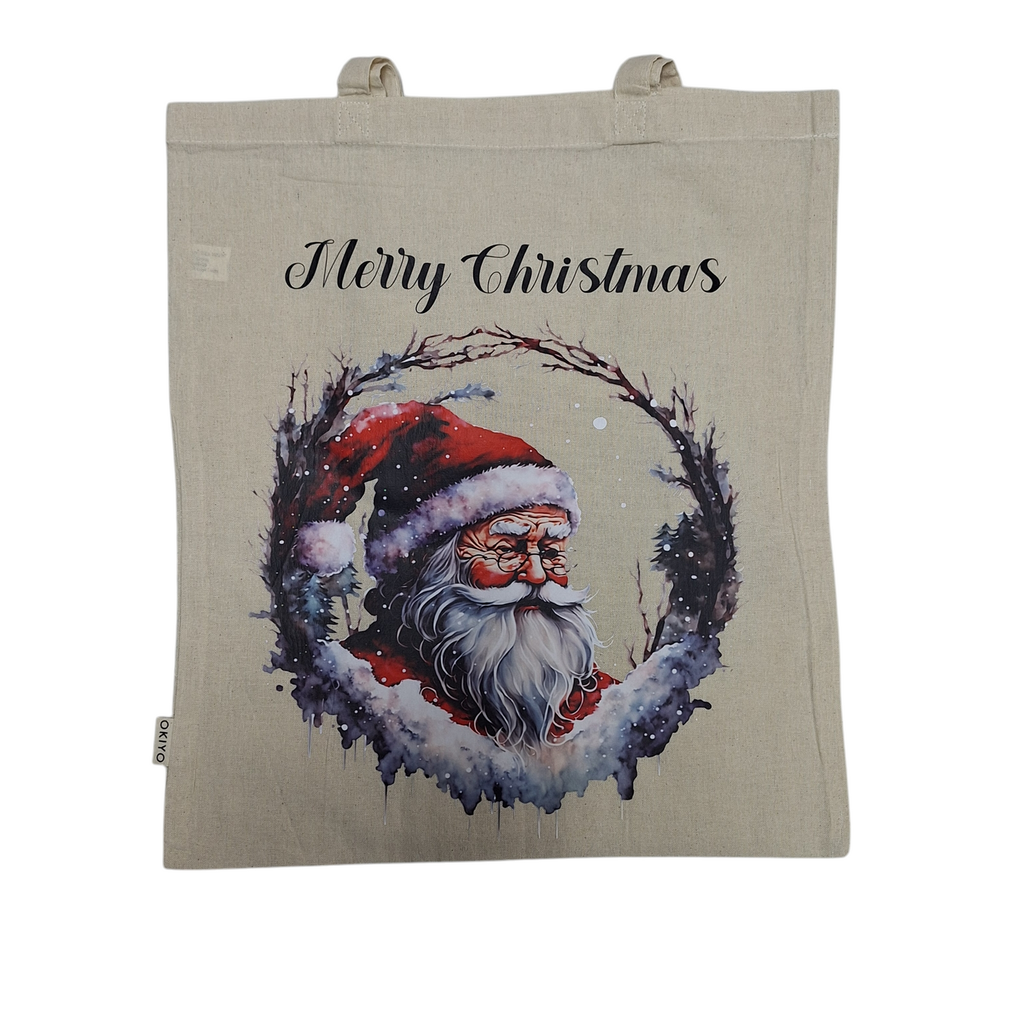 Christmas Cotton Unbleached Eco-Friendly Tote Bag - Little Tokyo SA