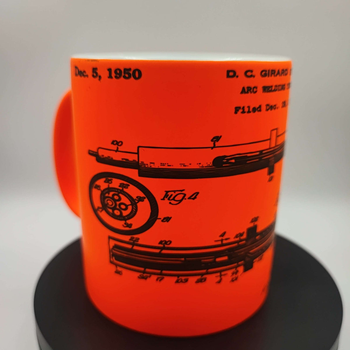 Custom printed coffee mug by Nifty Lil Things with colorful design, perfect for daily use or as a personalized gift.