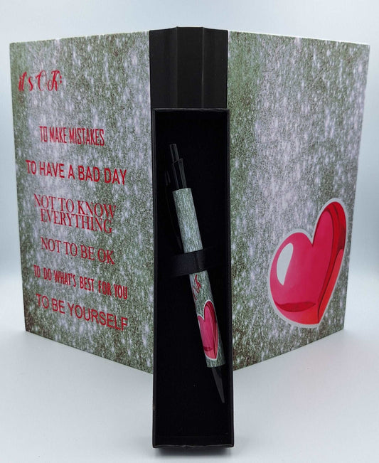 Custom Printed NoteBook (Quoted) With Matching Pen