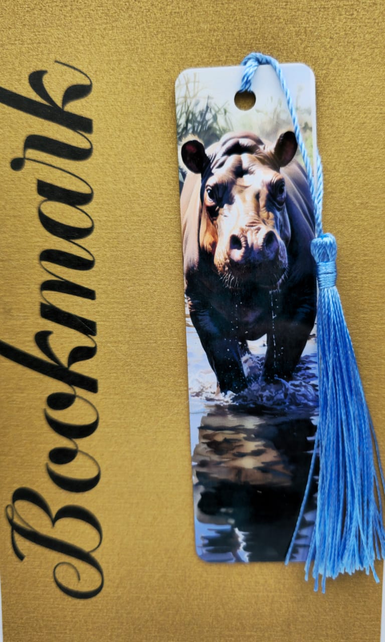 Wildlife Metal Bookmark - 12cm x 3cm printed one side - Little Tokyo SA