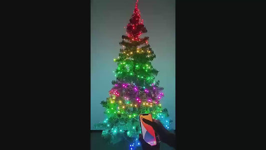 Smart LED Fairy Lights with App Control - 16 Million Colors