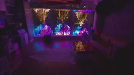 Smart LED Curtain Lights with Remote & App Control