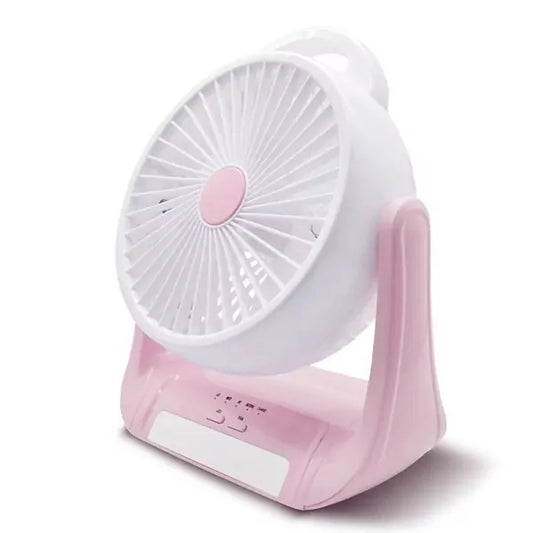 Aerbes AB-J137 Portable Multi-level Control Desktop LED Light Fan