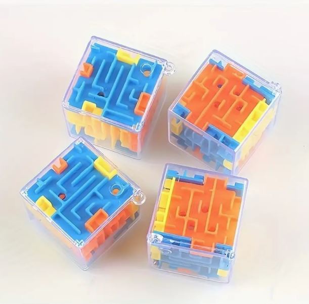 3D Maze Cube Puzzle Toy - Little Tokyo SA