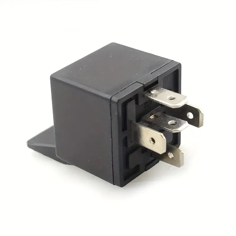 Automotive relay kit with socket, NO40A, NC 30A DC24V from Temu, includes one relay and matching socket for vehicle electrical systems.