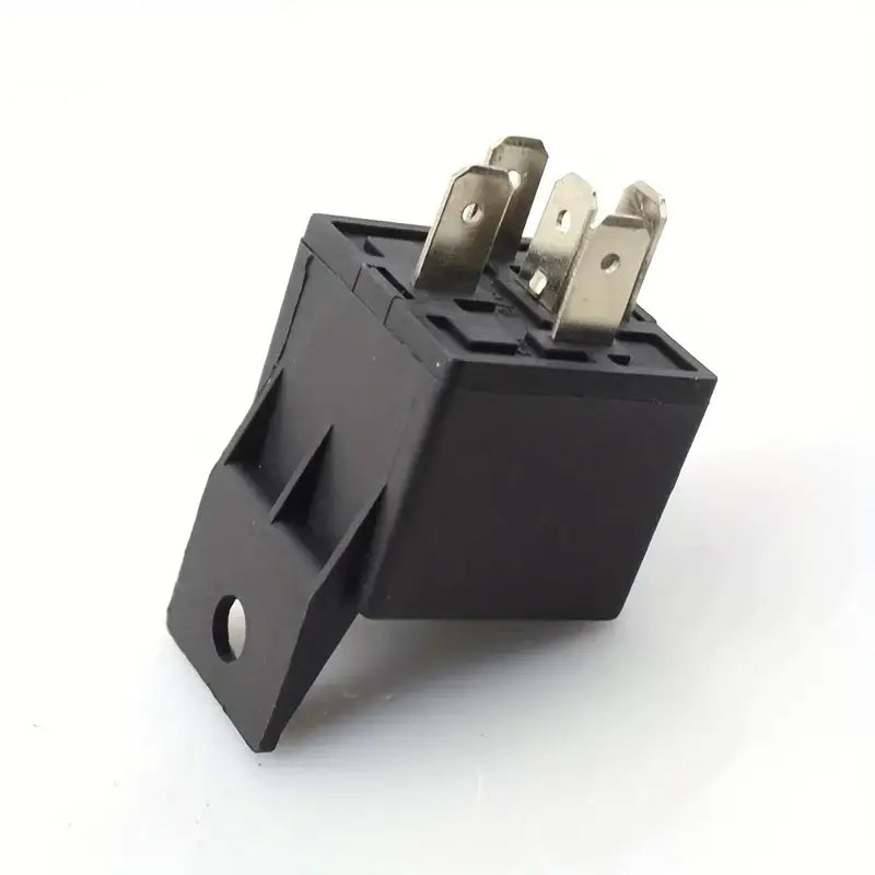 Automotive relay kit with socket, NO40A, NC 30A, DC24V, by Temu, including relay and socket for vehicle electrical systems.