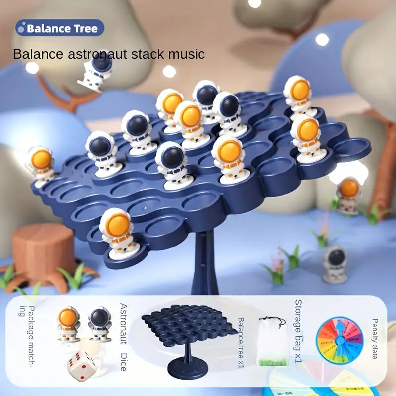 50pc Astronaut Balance Tree Board Game - Little Tokyo SA