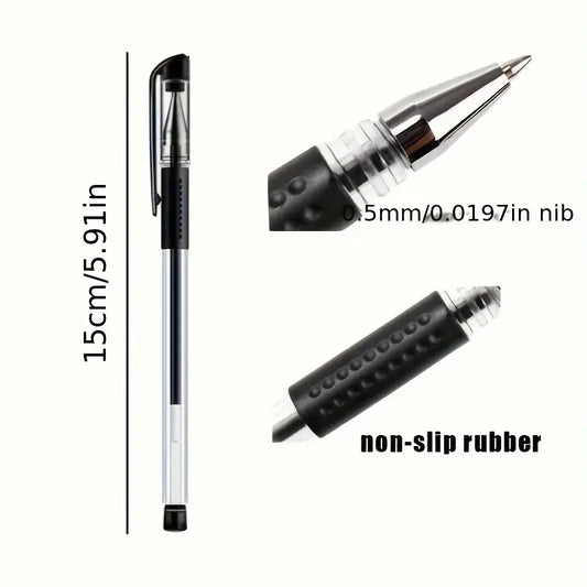 18pcs Gel Pen Set School Supplies Blue Ink Color 0.5mm Ballpoint Pen - Little Tokyo SA