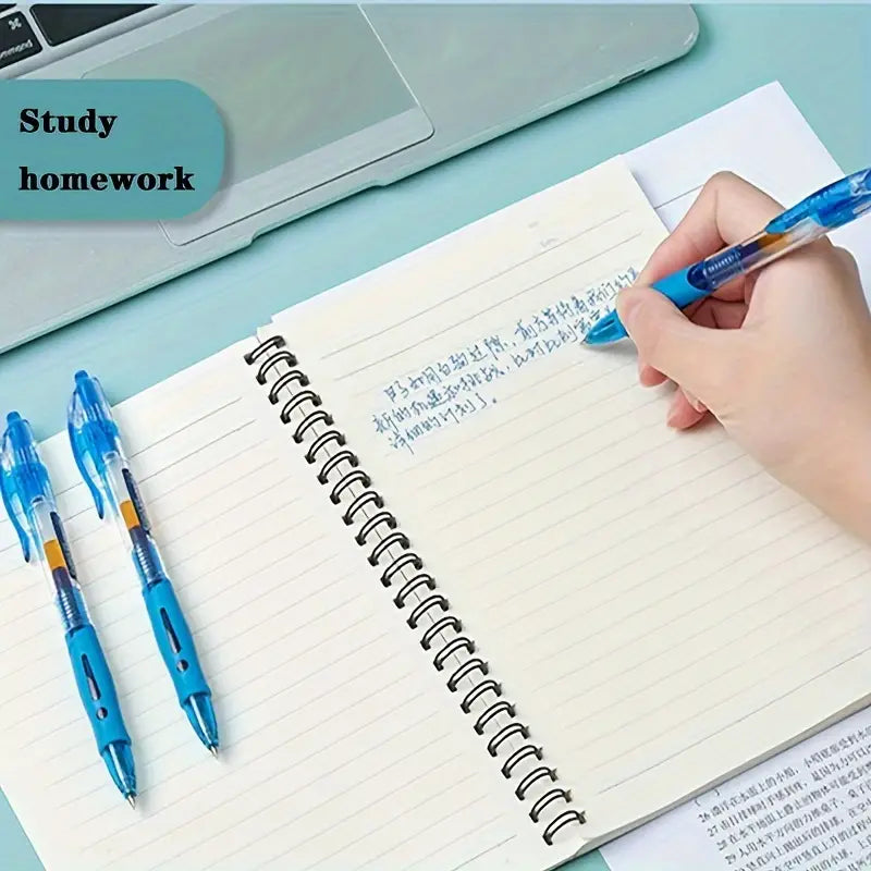 25pcs Retractable Gel Pens - 0.5m Fine Point with Refills - Little Tokyo SA