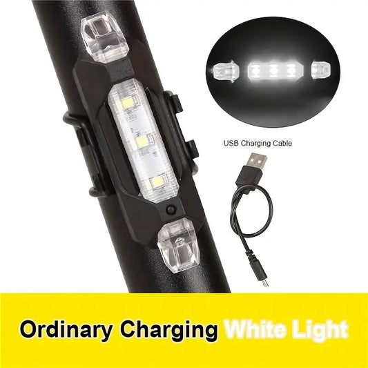 USB Rechargeable LED Bike Tail Light - Little Tokyo SA