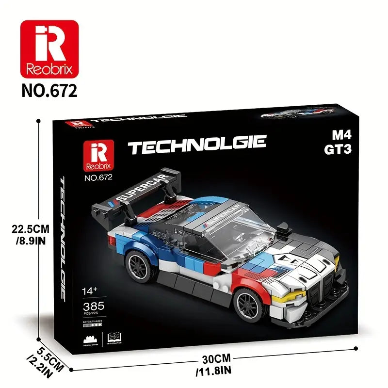 385pcs/set Speed Champion Car Building Blocks - Little Tokyo SA