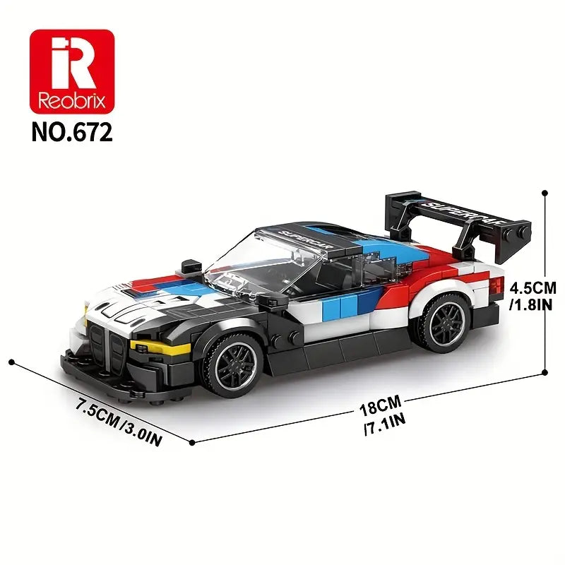 385pcs/set Speed Champion Car Building Blocks - Little Tokyo SA