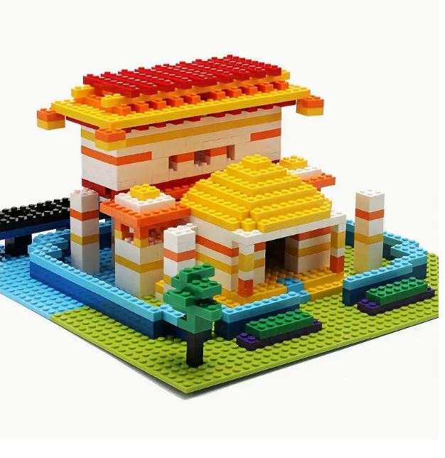 500pc Educational Building Blocks Kit - Little Tokyo SA