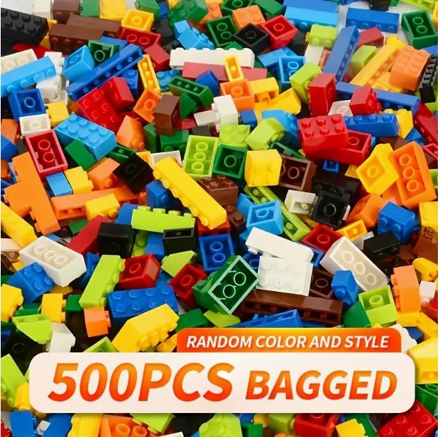 500pc Educational Building Blocks Kit - Little Tokyo SA