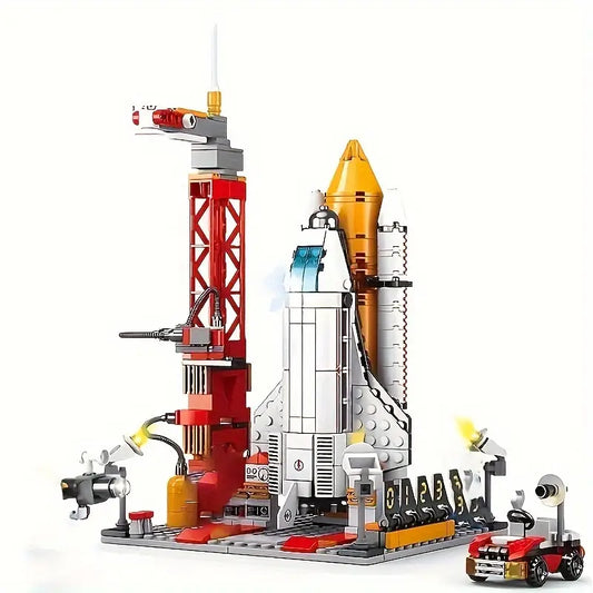 Space Shuttle Rocket Model Toys, Building Block Toys, Children's Diy Building Toys - Little Tokyo SA
