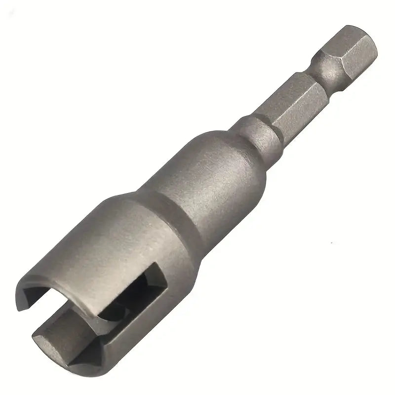 Set of three Temu carbon steel butterfly slotted bolt socket wrenches with butterfly-shaped handles on a white background.