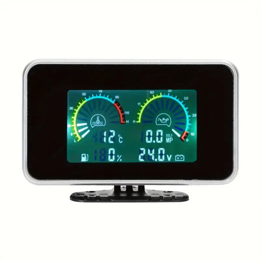 1pc Universal 4-in-1 Digital Car Dashboard Gauge - Little Tokyo SA