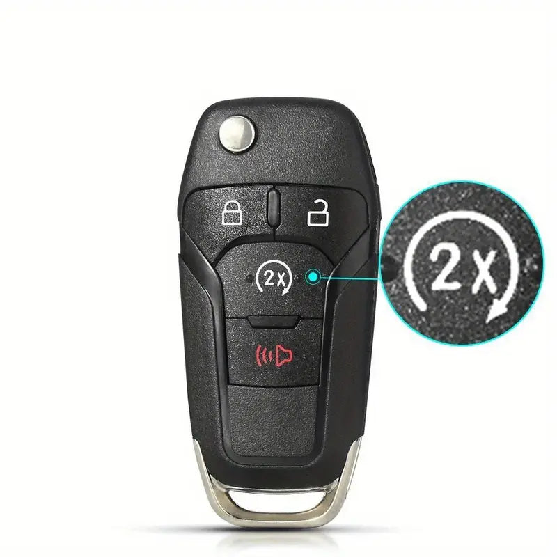 KEYYOU Durable Car Key Case Shell for Ford Vehicles - Little Tokyo SA
