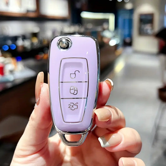 Stylish TPU Car Key Case Cover for FORD vehicles - Little Tokyo SA