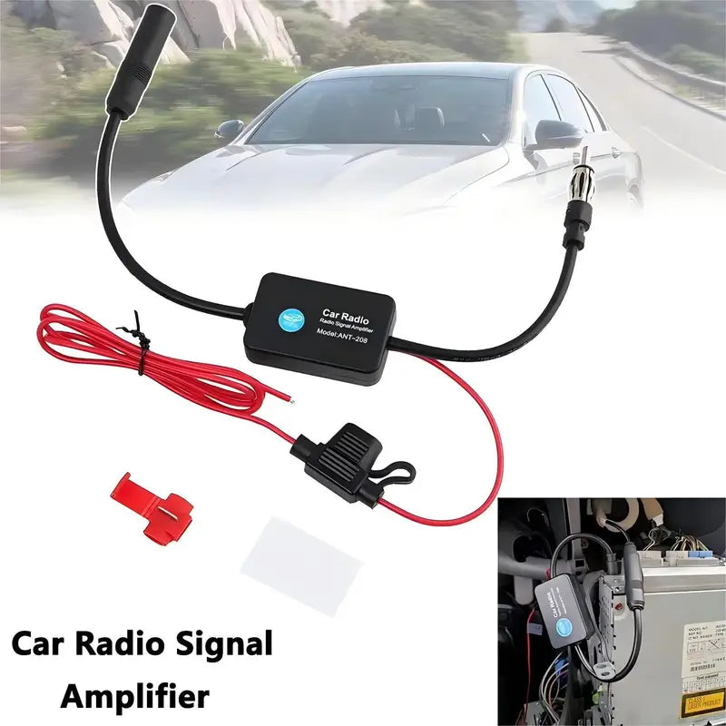 12V FM Radio Signal Amplifier for Cars - Little Tokyo SA
