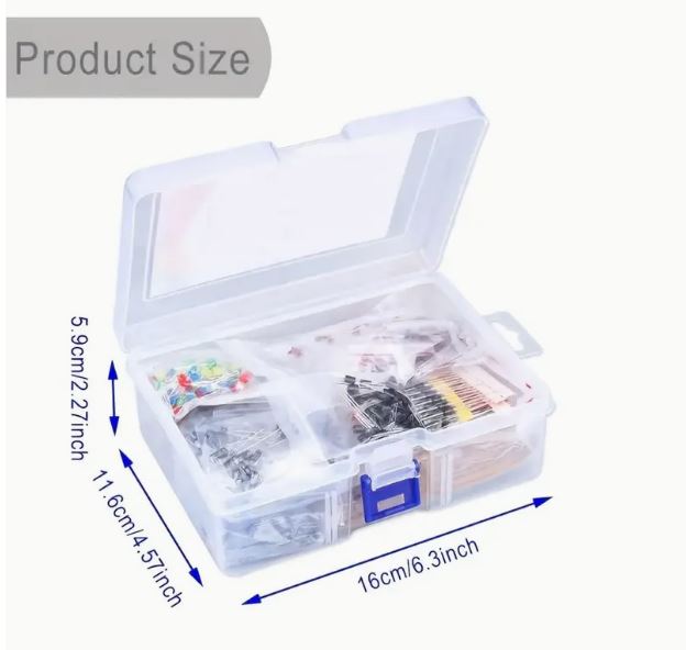 1400pcs Basic Electronics Component Assortment Kit - Little Tokyo SA