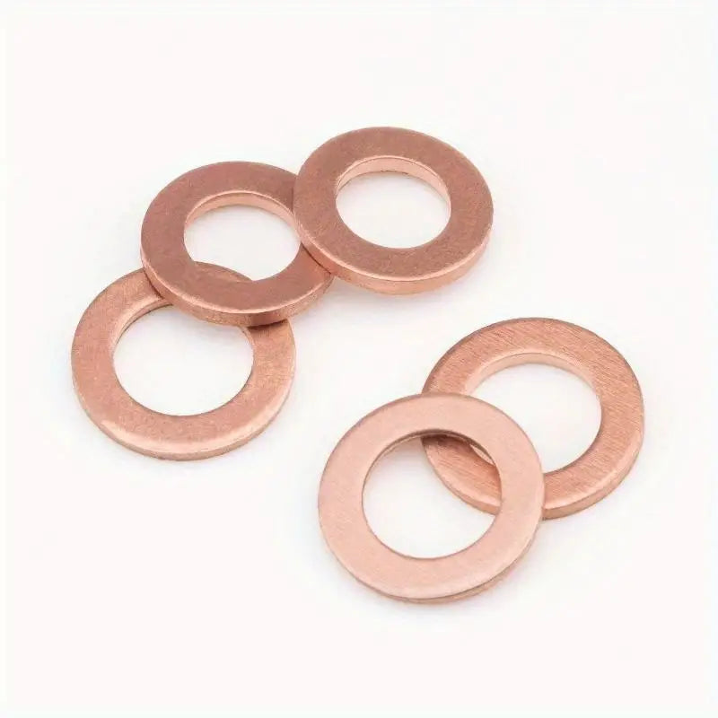 100pcs Copper Washer Gasket Set - Little Tokyo SA