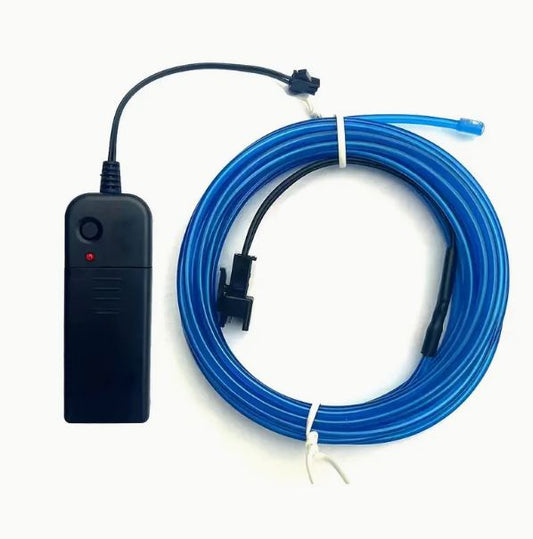 1set 3m/9.84ft Bright Neon Electroluminescent Light Strip - Blue - Little Tokyo SA