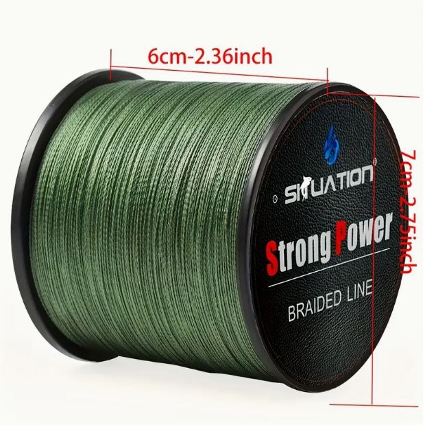 300M Super Strong Braided Anti-abrasion Fishing Line - Little Tokyo SA